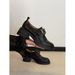 Belt Buckle Deep Loafers Women's Thick Heel One Pedal Small Leather Shoes Women's Low Heel_vogvips.com
