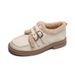 Platform British Small Leather Shoes Women's Autumn And Winter New Mao Mao Loafers Velvet Cotton Shoes_vogvips.com