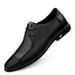 Business Formal Casual Leather For Men British Style Breathable Soft Sole Top Layer Cowhide Groom Wedding Shoes Trendy_vogvips.com