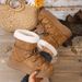 SHLIANG New Women's Thick Bottom Snow Boots Round Toe Fashionable Lace Up Short Casual Warm Cotton Shoes Winter Essential Footwear X0063_vogvips.com