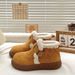 Sheepskin Snow 2025 New Winter Thickened Sole Short Boots With Fleece Anti-Slip Warm Cotton Shoes For Women_vogvips.com