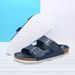 Cork Footbed Clogs Slippers For Women Men Outdoor Fashion Thick Bottom Sandals With Arch Support Home Shoes Leather_vogvips.com