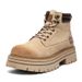 Thick-soled Heightening Rhubarb Boots, Men's And Women's Martin Boots, Casual Mountaineering Kicks, Not Bad Tooling Boots_vogvips.com
