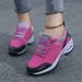 Autumn And Winter Outdoor Mountaineering Thick Elevated Rocker Non Slip Soft Sole Mom's Leisure Tourism Women's Shoes_vogvips.com