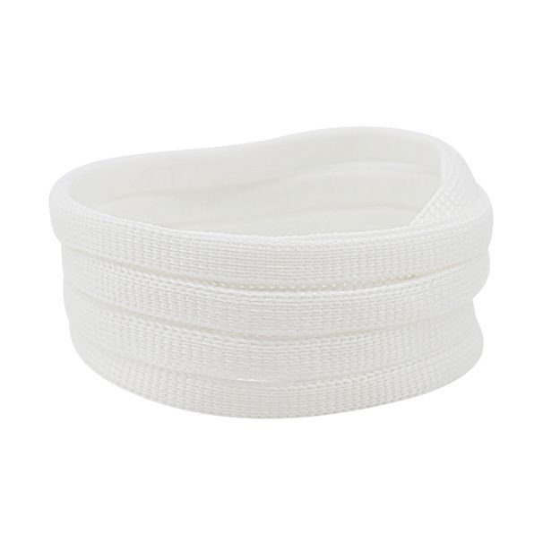 LACES Classic Solid Color Flat Polyester Knitted Lace 8mm Wide_vogvips.com