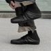 Square Toe Pleated Loafers, One Foot Flat Half Slipper Shoes, Couple's Slippers 14949-24249-T_vogvips.com