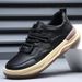 Men's Cowhide 2026 Spring New Model Crooked Toe Clown Trendy Genuine Leather Breathable Versatile Sports Casual Shoes_vogvips.com
