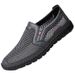 Men's Breathable Casual Shoes - Lightweight Slip-On Loafers With Soft Sole & Mesh Design For Everyday Comfort_vogvips.com