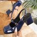 Patent leather Mary Jane bun back empty sandals for women_vogvips.com