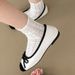 French Retro Ballet Style Shallow Mouth Flat For Women 2024 New Summer Versatile Square Toe Soft Sole Mary Jane Shoes_vogvips.com
