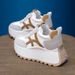 Women's Increase Height By 8cm New Thick Soled Platform Heels High Heeled Casual Forrest Gump Shoes Sports Shoes Dad Shoes_vogvips.com