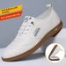 Business 2025 Soft Sole Leather Casual Men's British Style Comfortable Non-Slip Wear-Resistant Loafers Dad Driving Shoes_vogvips.com