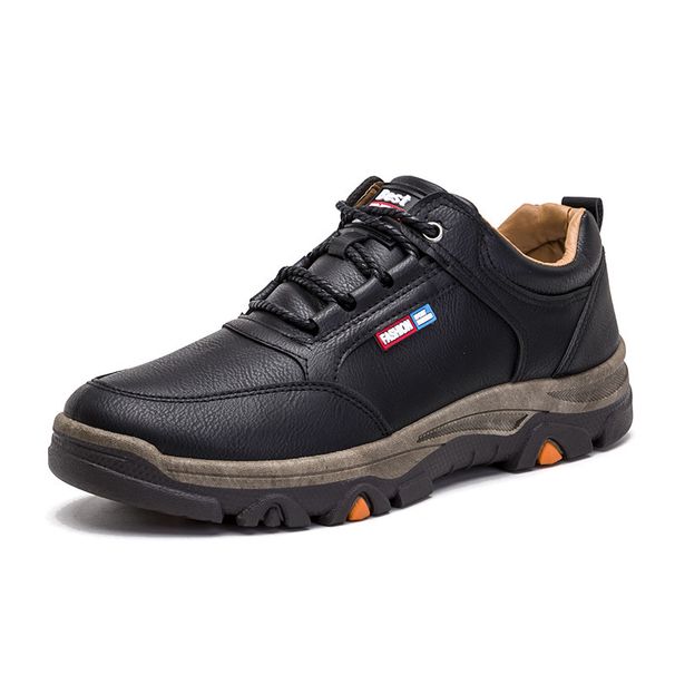 European Warm Series 2021 Autumn Winter New British Business Style Soft Leather Hiking Low-top Casual Height-increasing Men's Shoes_vogvips.com