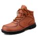 Martin Boots Men's High-top Shoes Breathable Sports Short Boots Leather Shoes Tide_vogvips.com