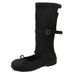 Velvet High Slimming Flat Heel Knight Chimney 2025 Autumn New Korean Style Over-the-Knee Long Boots For Women_vogvips.com