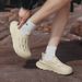 Men's Women's Fashion Platform Casual Sports Slippers Shoes EVA Light Breathable Comfortable Men's Sandals Slides_vogvips.com