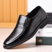 Leather Casual Slip-on Shoes For Men Summer Hollow Design Sizes 34-50_vogvips.com
