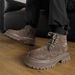 Vintage Martin Boots Men's Vintage Tooling Shoes Locomotive Boots_vogvips.com