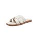 Augushideng Women's Outdoor Slippers 2026 New Summer Casual French To Pair With Skirts, Flat Beach Sandals_vogvips.com