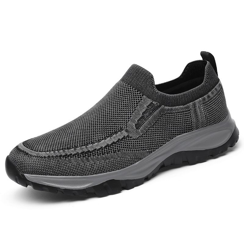 Men's Women's Couple's Shoes, Plus Size Style, New Trend, Washing, Flying, Weaving, Trendy Sports Shoes_vogvips.com