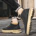 New Leather Spring Men's Shoes High-top Men's Heightening Tooling Martin Boots_vogvips.com