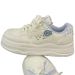 Soft Fluffy Thick-soled White Sneakers For Women, 2026 Autumn New Style, Cute And Unique Versatile Casual Sports Shoes_vogvips.com