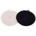 Shoelaces Fashion Round Solid Black Solid Bold Classic Polyester Cotton 7mm Mountaineering Sports Shoes With Rope_vogvips.com