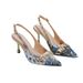 Mesh Toe Summer New Style French Pointed High Elegant Thin Heel Women's Sandals Cross-Border Plus Size_vogvips.com