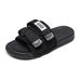 Thick Soled Slippers Women's Summer Wear, 2025 New Anti Slip Flip Flops For Couples, Beach Shoes, Fashionable Sponge_vogvips.com