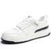 Suitable For All Seasons Trendy Caual 2025 Spring New Genuine Leather Breathable Thick-Soled Height-Increaing White Sneaker For Men Niche_vogvips.com