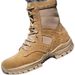 European Warm Series New Training For Men, Zipper, Ultra-light, Breathable, Waterproof, Hiking Desert Boots, High-top, Puncture-resistant,_vogvips.com