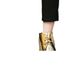 High-top Golden Shoes, Stylish Pointed-toe Chelsea Niche Martin Boots, Men's British Shiny Leather Popular Shoes_vogvips.com