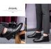 Men's Shoes Inner Height Increase Dress Lace-up Workplace Tooling Leather Shoes Round Head Shallow Mouth Shoes_vogvips.com