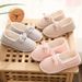 Maternity Slippers For Postpartum Women, Autumn And Winter Fleece-Lined, Soft Sole, Closed Heel, Non-Slip, Waterproof, Thick Sole, Home Cotton Slippers For Pregnant Women_vogvips.com