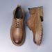 European Warm Series Men's Autumn New Small Leather Martin Boots British Style Versatile Casual Business Formal Work Shoes_vogvips.com