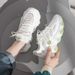 Dad's White S, Women's Summer New Korean Version Student Mesh Breathable Sports And Leisure Versatile Running_vogvips.com