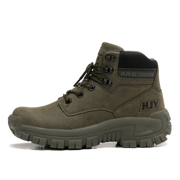 Outdoor Hiking Shoes Men's Non-slip And Wear-resistant Hiking Shoes Off-road Climbing Shoes Lightweight Cushioning Waterproof_vogvips.com
