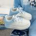 Gradient Color White Shoes For Women New New Sports Shoes Breathable Student All Match Board Shoes_vogvips.com
