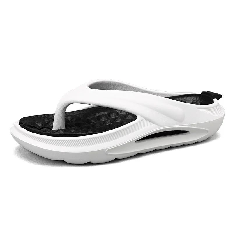 Men's Flip Flops With Thick Sole Soft Foam Comfy Slipper For Indoor Outdoor SlidersSuper Soft Non-Slip Slip_vogvips.com