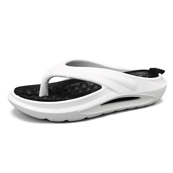 Men's Flip Flops With Thick Sole Soft Foam Comfy Slipper For Indoor Outdoor SlidersSuper Soft Non-Slip Slip_vogvips.com