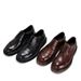 British Handmade Casual Men's Leather Thick Soled Wedding Groom Three Joint Business Formal Derby Shoes_vogvips.com