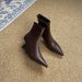 Brown High-Quality Lychee Pattern High Heel Ankle For Women 2025 Autumn Winter New Pointed Toe Stiletto Soft Leather_vogvips.com