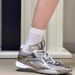 2026 New Versatile Pointed Toe Silver Women's Sneakers With Internal Height Increase, Boxing German Training Shoes,_vogvips.com
