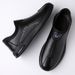 Men's Slip-On Leather Loafers - Soft Sole Comfortable Driving Shoes For Business Casual_vogvips.com