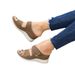 New Type One Word Slope And Large Size Women's Sandals With Flower Leisure Slippers For Women_vogvips.com