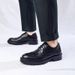 New Formal Business Brogue Lace-up Derby Leather Casual Spring Soft Sole Men's Shoes_vogvips.com