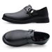 Men's Shoes Handmade Leather Shoes Lazy Shoes Flat Casual Shoes Low-top Foot Cover Leather Surface Loafer Velvet Single Shoes_vogvips.com