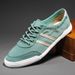 Men's Slip‑On Canvas Shoes, Retro Lightweight Low‑Top Casual Board Shoes, Classic Versatile Breathable Footwear For Daily Wear_vogvips.com