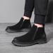 European Warm Series Men's Martin 2025 Autumn New High-top Leather British Style Mid-top Short Work Boots For Men_vogvips.com