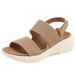 2025 New Thick-Soled Sandals Lightweight Non-Slip Comfortable Casual Sports Velcro MD Women's Shoes_vogvips.com